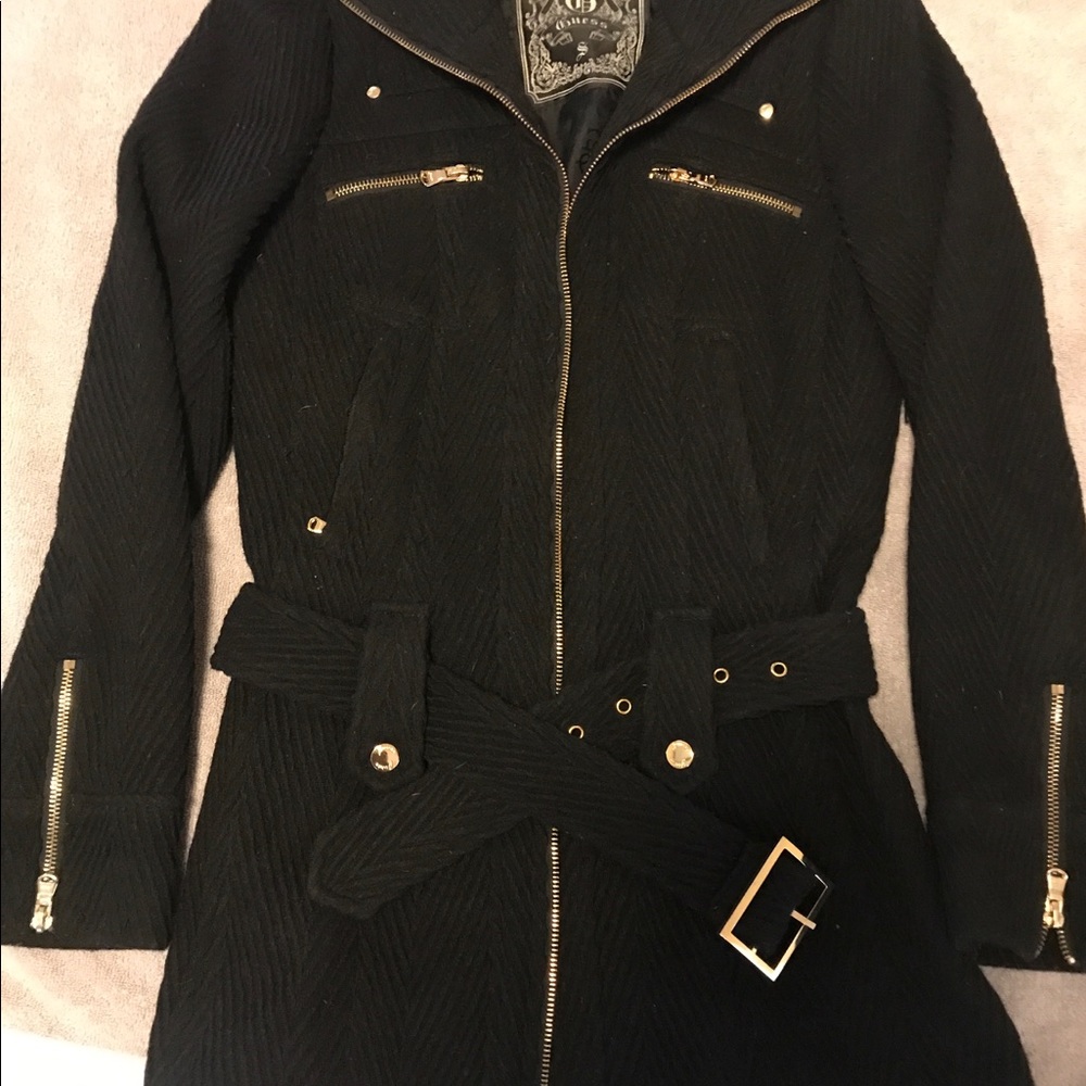 Black Guess Coat